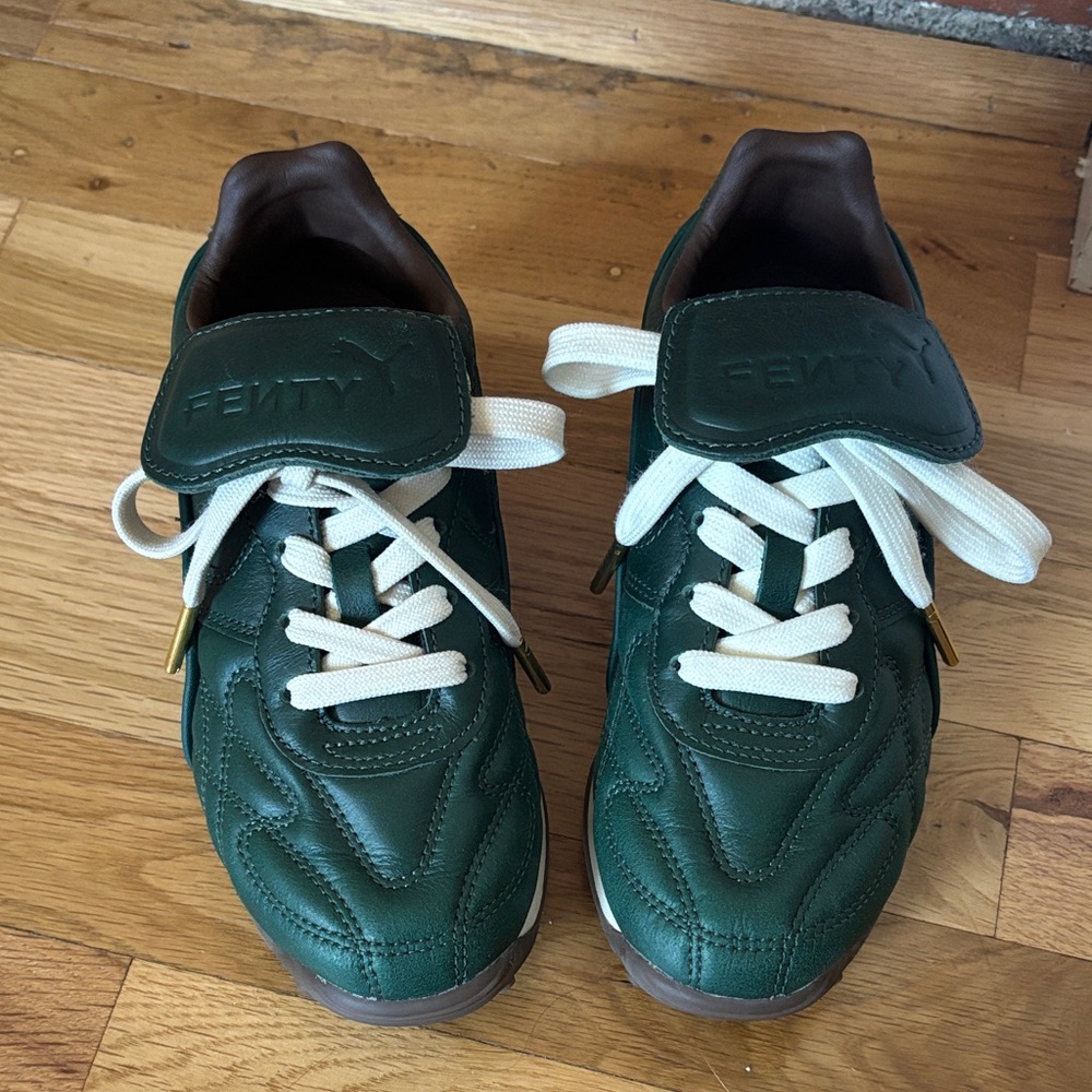 Fenty x Avanti Puma ‘Dark Myrtle’ Green Sneakers
